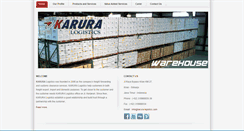 Desktop Screenshot of karura-logistics.com
